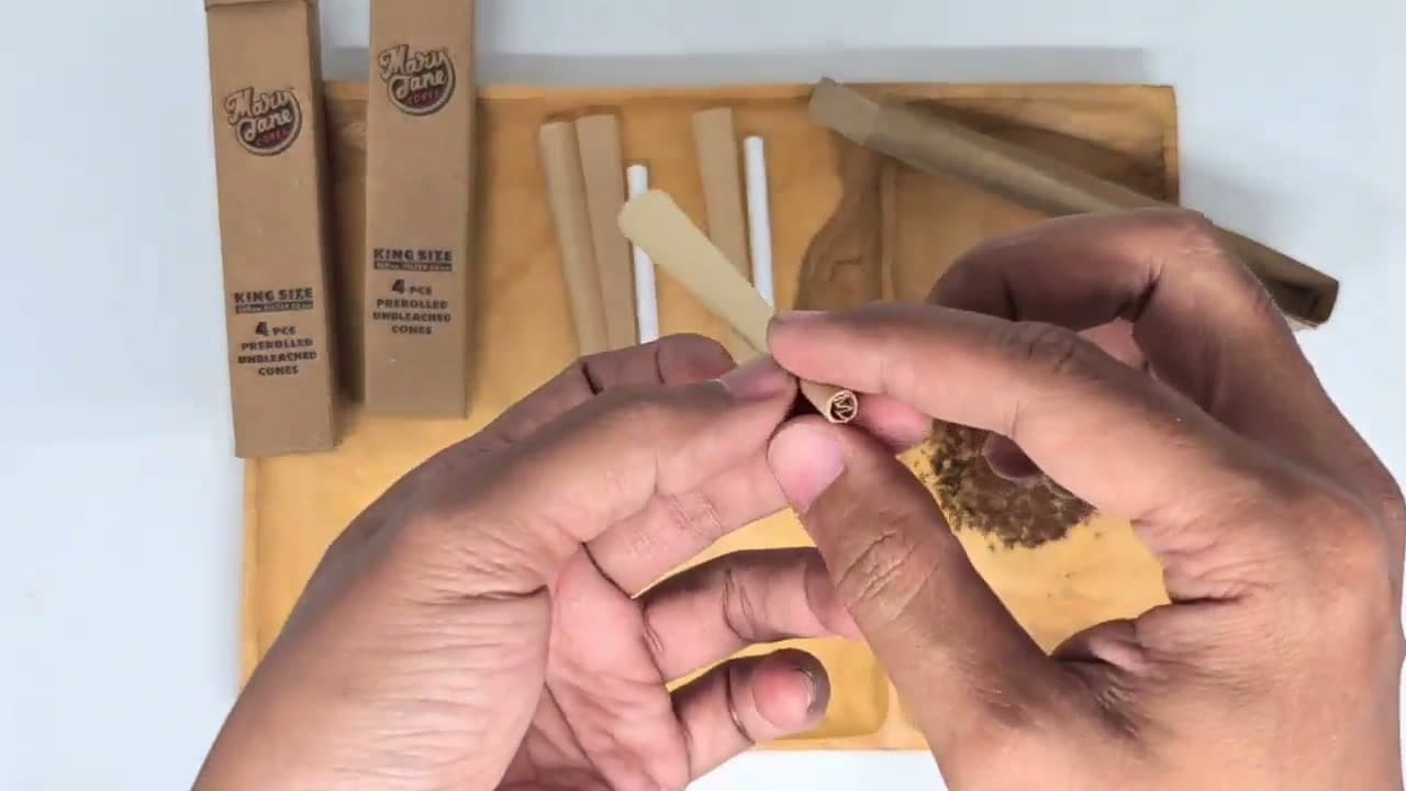 How to Fill a Pre-Rolled Cone